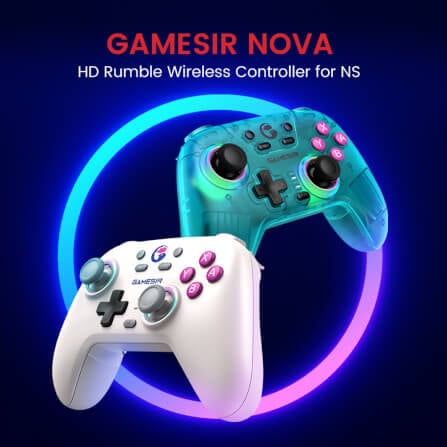 จอยเกมไร้สาย GAMESIR NOVA - NEON TEAL_4